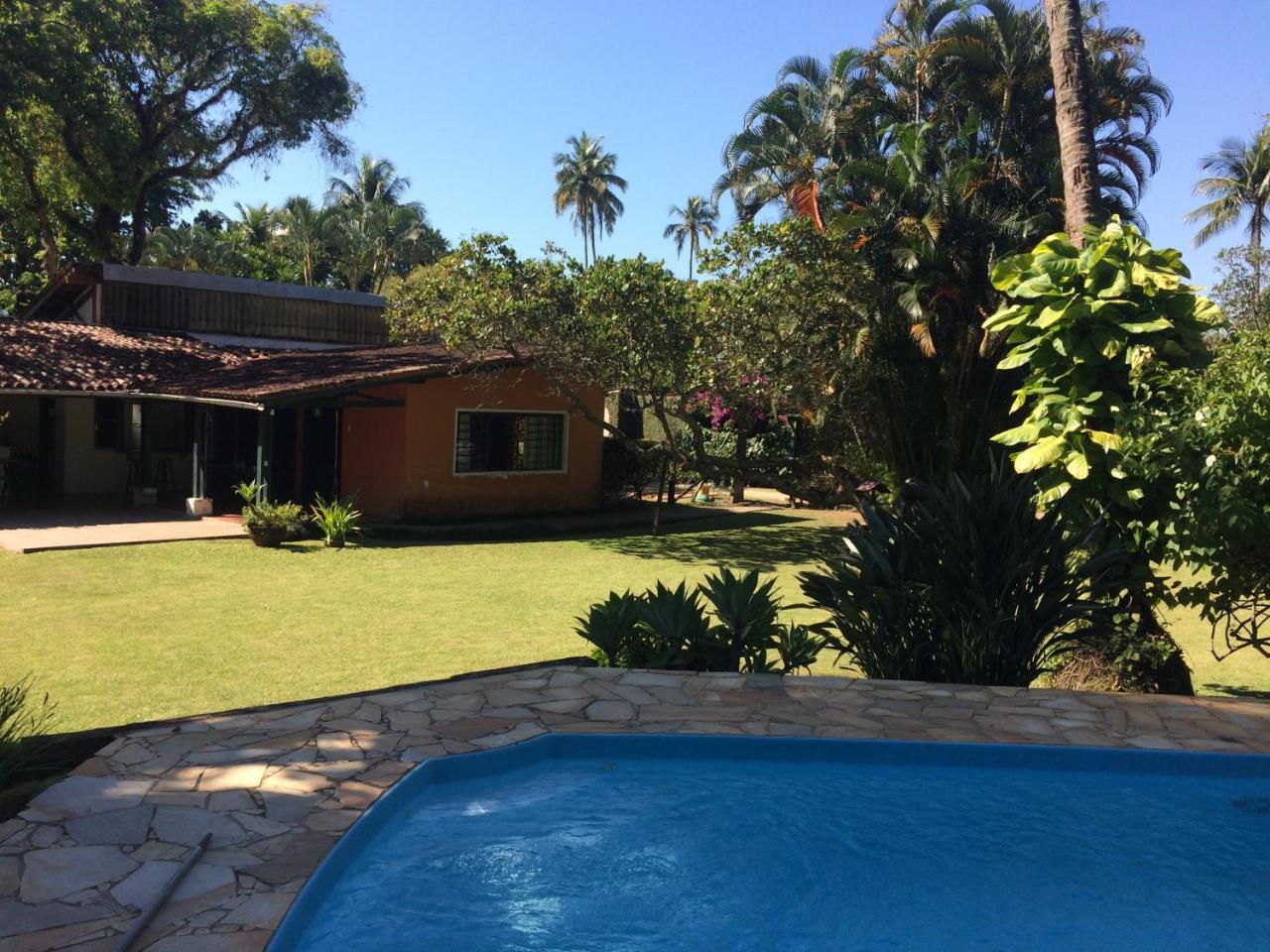 Casa Colonial Terrea No Saco Da Capela Em Ilhabela 빌라 외부 사진